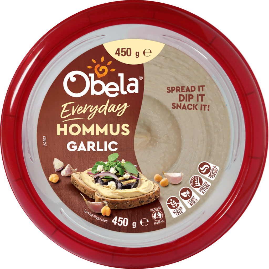 Obela Hommus Garlic 450g